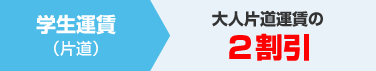 学生割引